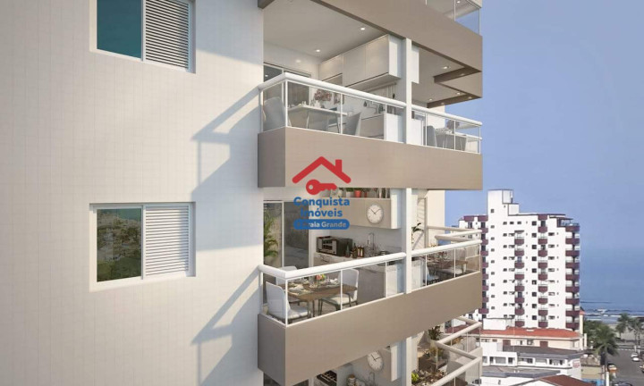 Imagem Apartamento com 2 Quartos à Venda, 50 m² em Mirim - Praia Grande Imagem Apartamento com 2 Quartos à Venda, 50 m² em Mirim - Praia Grande