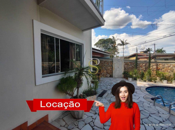 Casa com 3 Quartos para Alugar, 260 m² em Vila Petrópolis - Atibaia