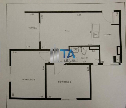 Imagem Imóvel com 2 Quartos à Venda, 51 m² em Jardim Do Lago Continuação - Campinas