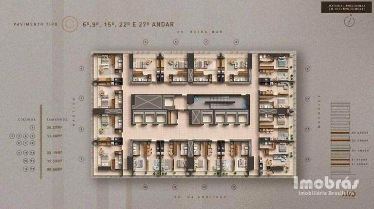 Imagem Apartamento com 1 Quarto à Venda, 32 m² em Meireles - Fortaleza Imagem Apartamento com 1 Quarto à Venda, 32 m² em Meireles - Fortaleza