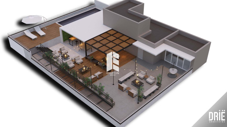 Imagem Imóvel com 1 Quarto à Venda, 33 m² em Camobi - Santa Maria