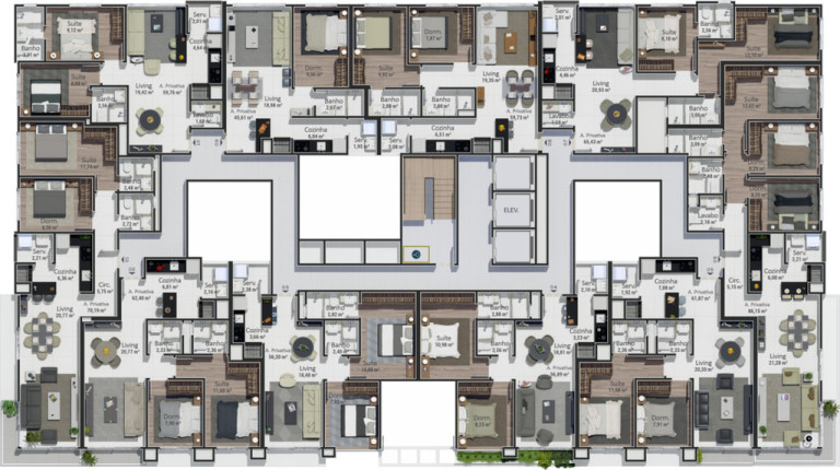 Imagem Apartamento com 2 Quartos à Venda, 85 m² em Zona Nova - Capão Da Canoa Imagem Apartamento com 2 Quartos à Venda, 85 m² em Zona Nova - Capão Da Canoa