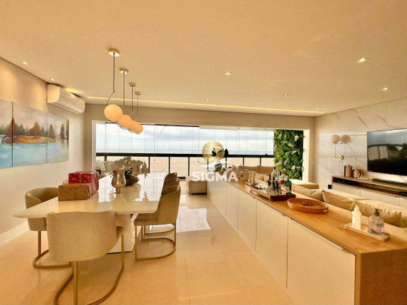 Imagem Cobertura com 4 Quartos à Venda, 260 m² em Enseada - Guarujá