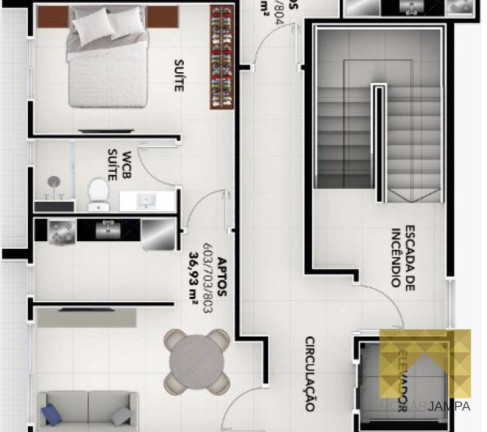Imagem Apartamento com 3 Quartos à Venda, 59 m² em Jardim Oceania - João Pessoa Imagem Apartamento com 3 Quartos à Venda, 59 m² em Jardim Oceania - João Pessoa