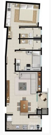 Imagem Apartamento com 2 Quartos à Venda, 70 m² em Atiradores - Joinville