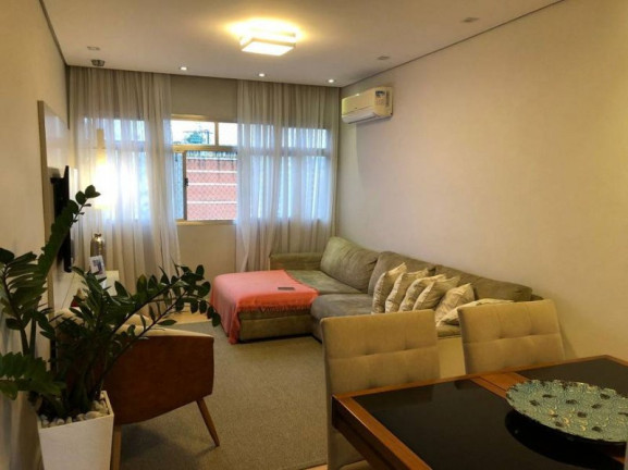 Apartamento com 2 Quartos à Venda, 78 m² em Campo Grande - Santos