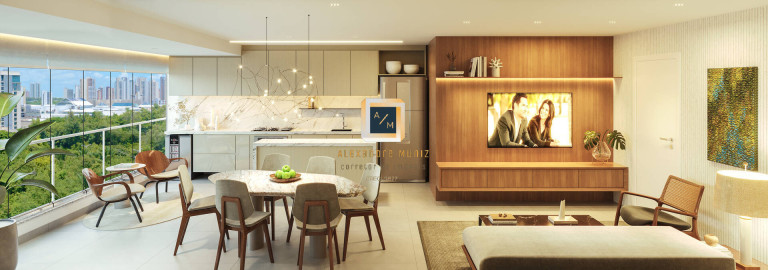 Imagem Apartamento com 3 Quartos à Venda, 93 m² em Cocó - Fortaleza Imagem Apartamento com 3 Quartos à Venda, 93 m² em Cocó - Fortaleza