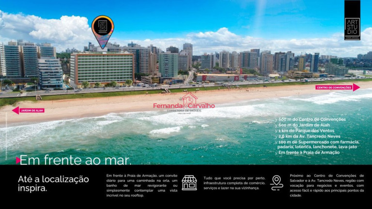 Imagem Apartamento com 1 Quarto à Venda, 18 m² em Pituba - Salvador