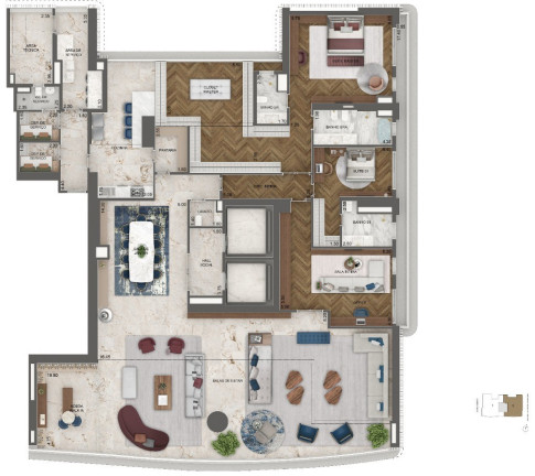 Imagem Imóvel com 4 Quartos à Venda, 515 m² em Jardim Guedala - São Paulo Imagem Imóvel com 4 Quartos à Venda, 515 m² em Jardim Guedala - São Paulo
