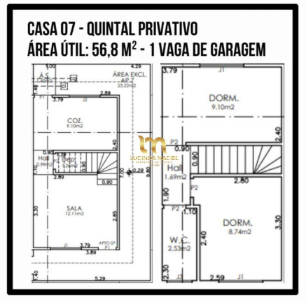 Imagem Casa de Condomínio com 2 Quartos à Venda, 53 m² em Sítio Do Campo - Praia Grande Imagem Casa de Condomínio com 2 Quartos à Venda, 53 m² em Sítio Do Campo - Praia Grande