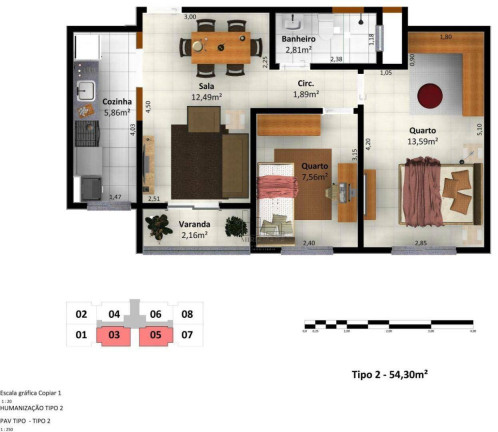 Imagem Apartamento com 2 Quartos à Venda, 56 m² em água Limpa - Volta Redonda Imagem Apartamento com 2 Quartos à Venda, 56 m² em água Limpa - Volta Redonda