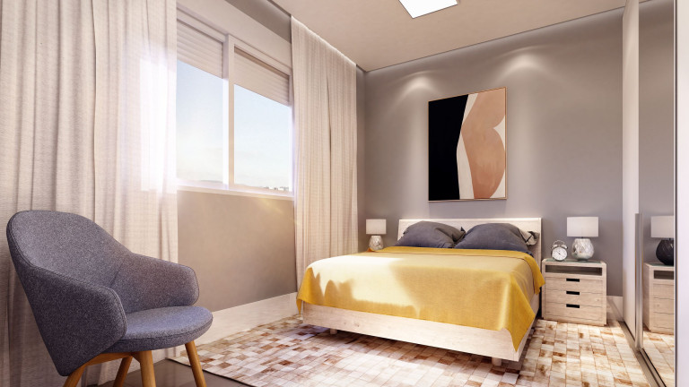 Imagem Apartamento com 2 Quartos à Venda, 65 m² em Farroupilha - Porto Alegre