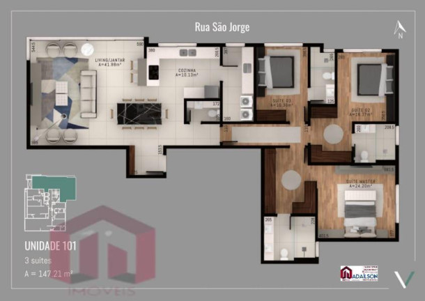 Imagem Imóvel com 2 Quartos à Venda, 69 m² Imagem Imóvel com 2 Quartos à Venda, 69 m²