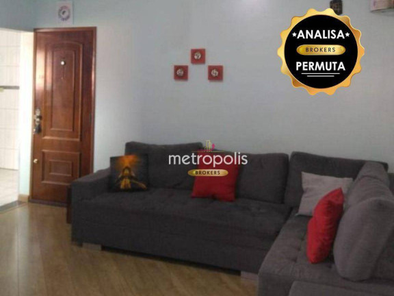 Apartamento com 3 Quartos à Venda, 78 m² em Campestre - Santo André