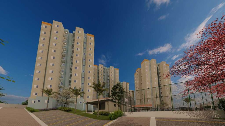 Apartamento com 2 Quartos à Venda, 50 m² em Jardim Das Oliveiras - Jacareí
