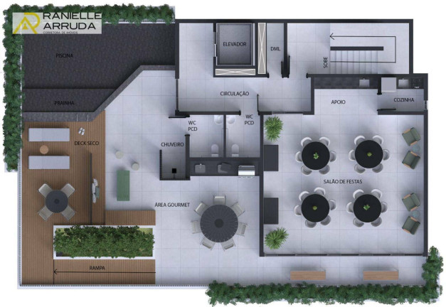 Imagem Apartamento com 2 Quartos à Venda, 57 m² em Aeroclube - João Pessoa
