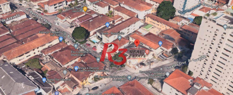 Imagem Terreno à Venda, 458 m² em Boqueirão - Santos