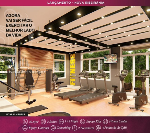Imagem Apartamento com 2 Quartos à Venda, 76 m² em Nova Ribeirânia - Ribeirão Preto