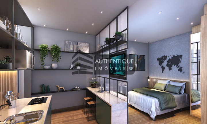 Imagem Apartamento com 1 Quarto à Venda, 36 m² em Moema - São Paulo