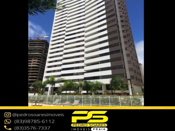 Apartamento com 3 Quartos à Venda, 133 m² em Altiplano Cabo Branco - João Pessoa