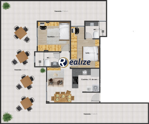 Imagem Imóvel com 2 Quartos à Venda, 127 m² em Praia Do Morro - Guarapari