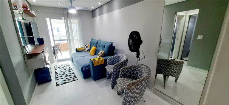 Imagem Apartamento com 2 Quartos à Venda, 81 m² em Guilhermina - Praia Grande