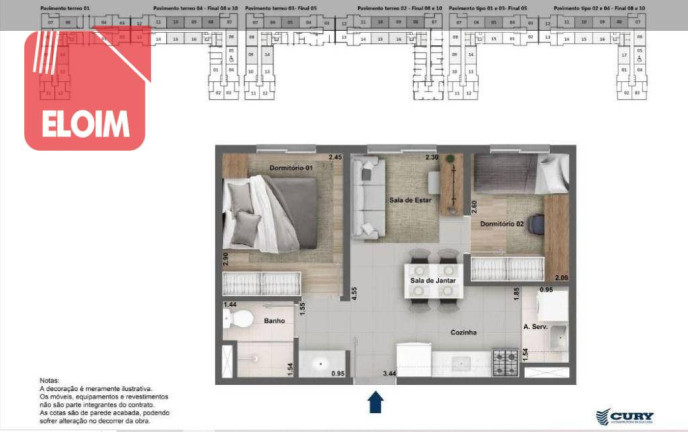 Imagem Apartamento com 2 Quartos à Venda, 35 m² em Jaguaré - São Paulo