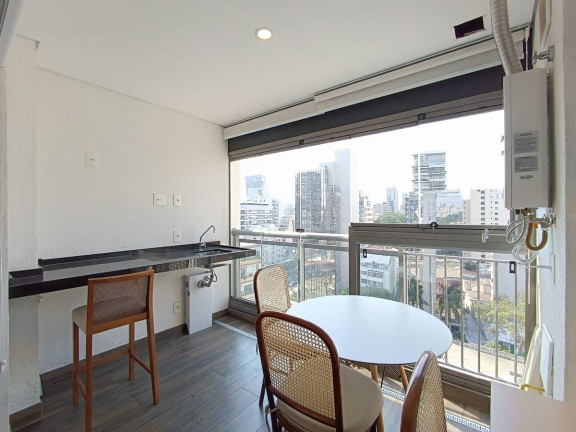 Imagem Apartamento com 1 Quarto para Alugar, 30 m² em Pinheiros - São Paulo