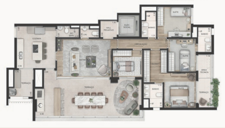 Imagem Apartamento com 4 Quartos à Venda, 221 m² em Perdizes - São Paulo