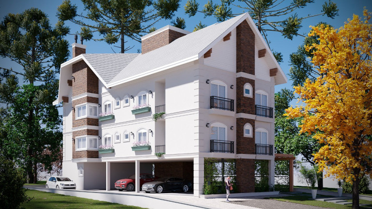 Imagem Apartamento com 1 Quarto à Venda, 50 m² em Planalto - Gramado Imagem Apartamento com 1 Quarto à Venda, 50 m² em Planalto - Gramado