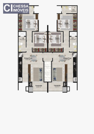 Imagem Apartamento com 2 Quartos à Venda, 200 m² em Espinheiros - Itajaí