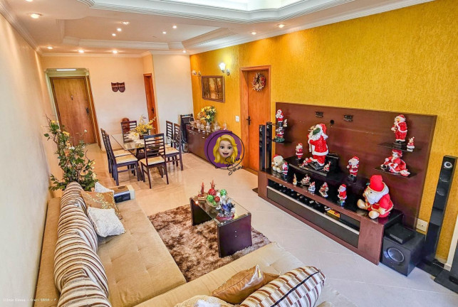 Foto do imóvel Apartamento com 3 Quartos à Venda, 137 m² em Aparecida - Santos