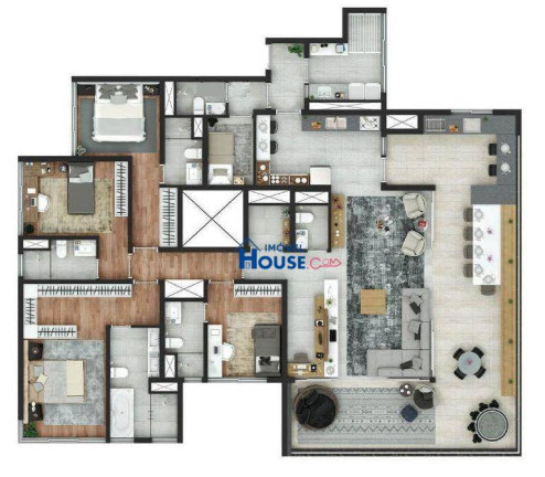 Imagem Apartamento com 4 Quartos à Venda, 233 m² em Pinheiros - São Paulo