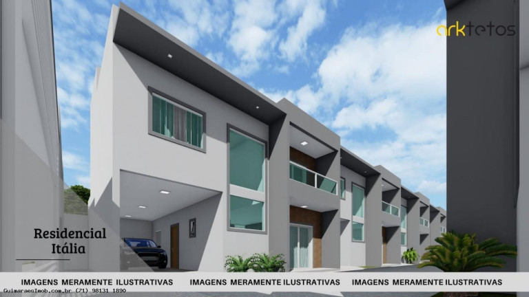 Imagem Casa com 3 Quartos à Venda, 152 m² em Recreio Ipitanga - Lauro De Freitas Imagem Casa com 3 Quartos à Venda, 152 m² em Recreio Ipitanga - Lauro De Freitas