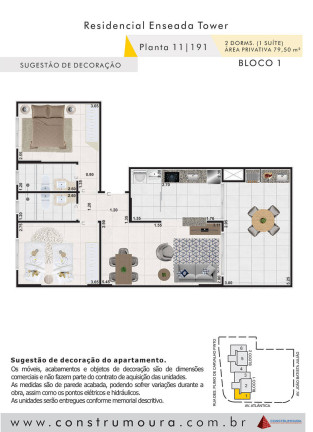 Imagem Apartamento com 2 Quartos à Venda, 79 m² em Enseada - Guarujá Imagem Apartamento com 2 Quartos à Venda, 79 m² em Enseada - Guarujá