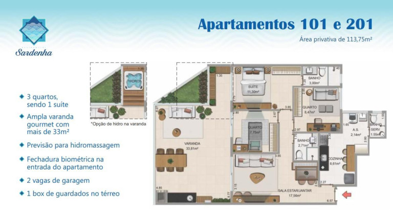 Imagem Apartamento com 2 Quartos à Venda, 172 m² em Recreio Dos Bandeirantes - Rio De Janeiro