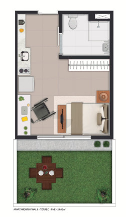 Imagem Apartamento com 1 Quarto à Venda, 30 m² em Barra Funda - São Paulo Imagem Apartamento com 1 Quarto à Venda, 30 m² em Barra Funda - São Paulo