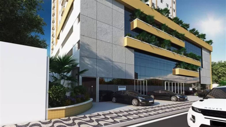 Apartamento com 2 Quartos à Venda, 44 m² em Parque São Vicente - São Vicente