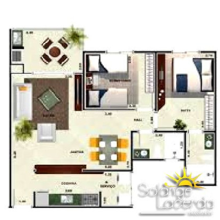 Imagem Apartamento com 2 Quartos à Venda, 70 m² em Toninhas - Ubatuba