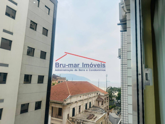 Imagem Apartamento com 1 Quarto à Venda, 60 m² em Gonzaga - Santos