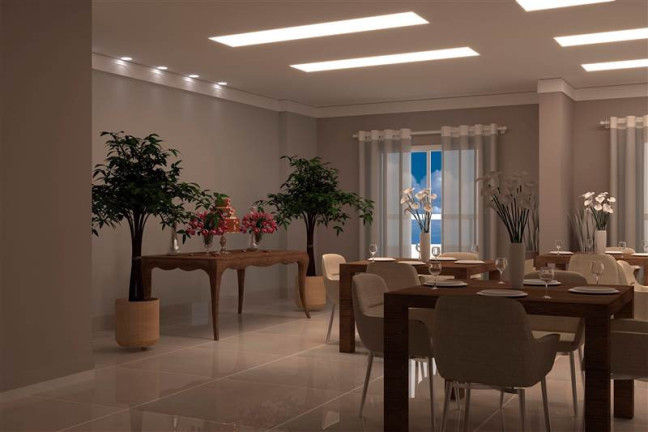 Imagem Apartamento com 1 Quarto à Venda, 46 m² em Guilhermina - Praia Grande