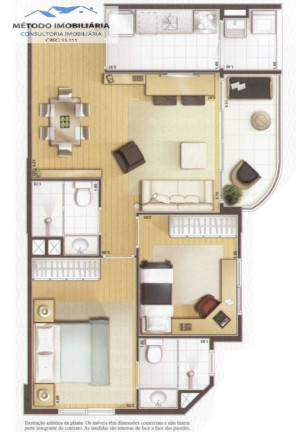 Imagem Apartamento com 2 Quartos à Venda, 65 m² em Vila Olimpia - São Paulo
