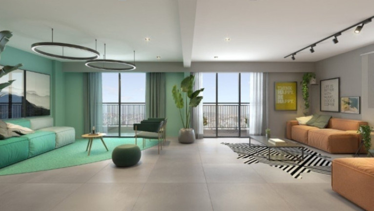 Apartamento com 2 Quartos à Venda, 60 m² em Higienópolis - São Paulo