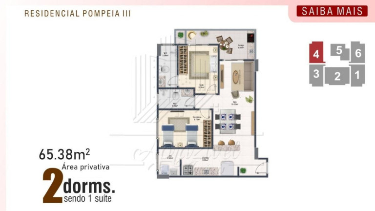 Imagem Imóvel com 2 Quartos à Venda,  em Ocian - Praia Grande