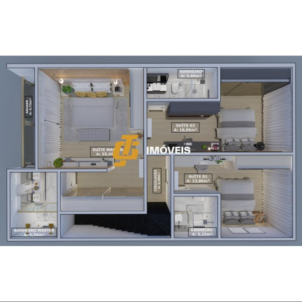 Imagem Sobrado com 3 Quartos à Venda, 169 m² em Santa Regina - Camboriú Imagem Sobrado com 3 Quartos à Venda, 169 m² em Santa Regina - Camboriú