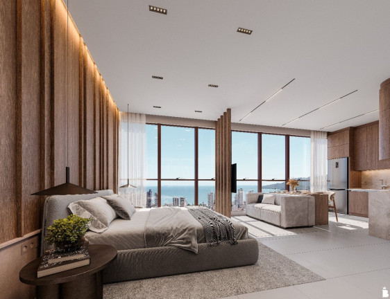 Imagem Loft com 1 Quarto à Venda, 29 m² em Perequê - Porto Belo