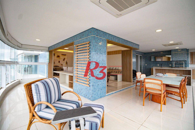 Imagem Apartamento com 4 Quartos à Venda, 254 m² em Aparecida - Santos