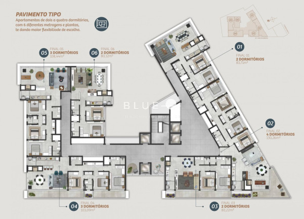 Imagem Apartamento com 4 Quartos à Venda, 130 m² em Predial - Torres Imagem Apartamento com 4 Quartos à Venda, 130 m² em Predial - Torres