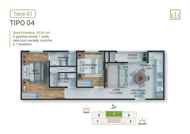 Imagem Apartamento com 2 Quartos à Venda, 69 m² em Varzea - Itapema Imagem Apartamento com 2 Quartos à Venda, 69 m² em Varzea - Itapema