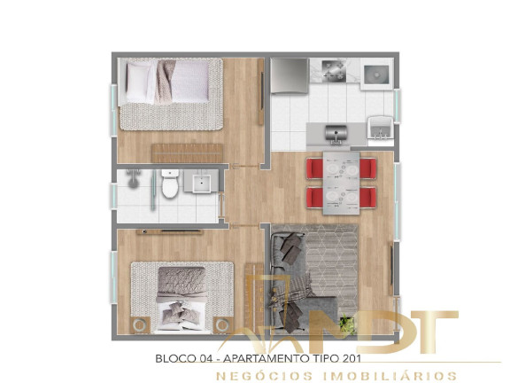Imagem Apartamento com 2 Quartos à Venda, 51 m² em Paquetá - Belo Horizonte Imagem Apartamento com 2 Quartos à Venda, 51 m² em Paquetá - Belo Horizonte